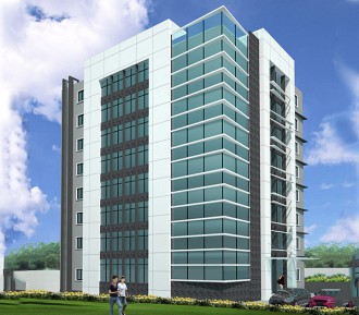 View - 1 8 Storeyed Service Apartment