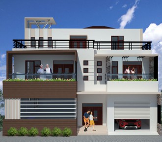 2 & 1/2 Residential Building